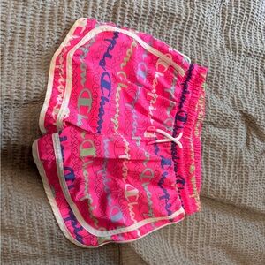 Champion - Vibrant Pink Patterned Shorts